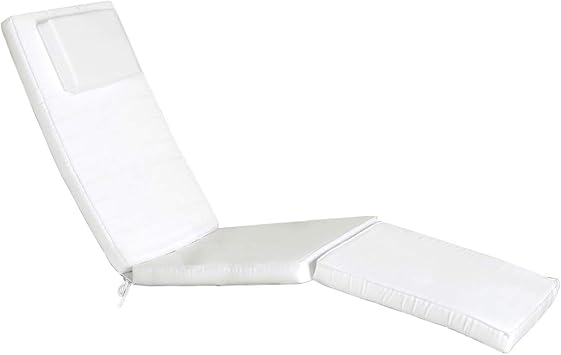 White Steamer Chair Cushion - Thumbnail 5