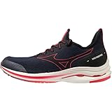 Chiusura: con lacci Mizuno Wave Rider Neo, Scarpe per Jogging su Strada Uomo, Black/Black/Diva Pink, 41 EU