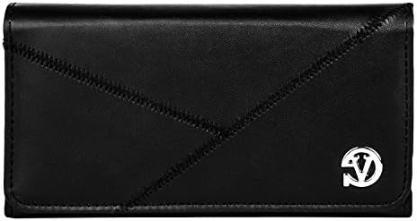 BLU C5L, Studio X8 HD, Grand M2, Vivo XL, Studio G4, Smartphones up to 6 inch Wallet Belt Clip Cell Phone Case