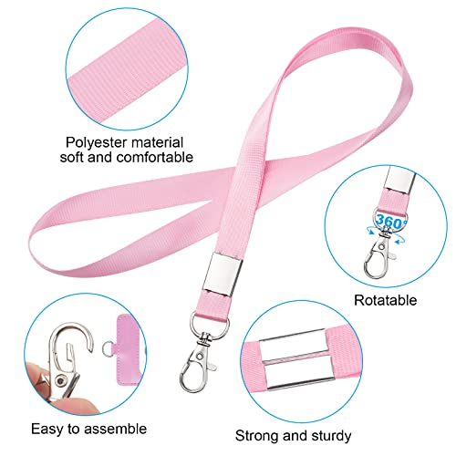 Vicloon Porta Badge, 2Pcs Porta Badge da collo in