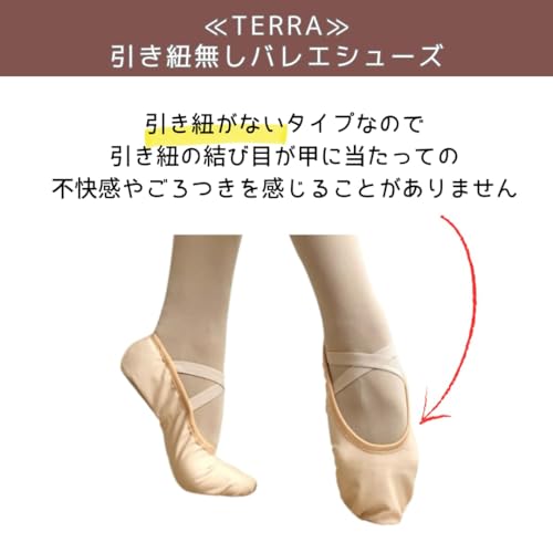 バレエ専門店ミニヨン Terra バレエシューズ