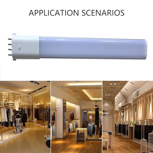 GKYQVE Ampoules LED en aluminium 8 W 2G7 2GX7 85–265 V à prise horizontale 4 broches – vue 2