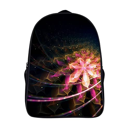 Mochila de moda adolescente artística unisex y mochilas escolares para niños
