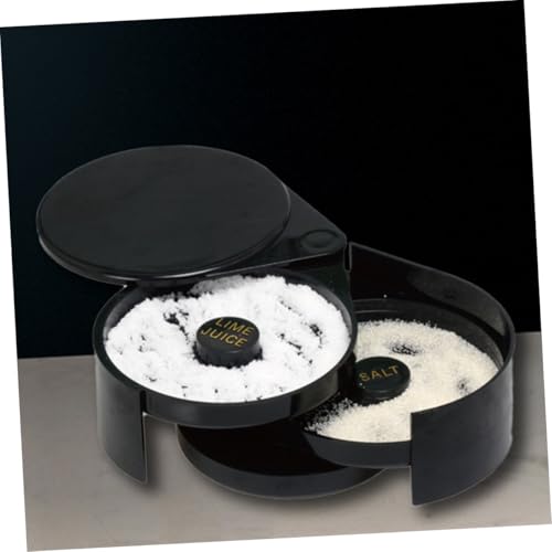 Boîte à sel compacte à 3 niveaux en ABS pour cocktail - 4