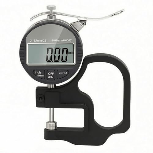 Calibrador digital para medir grosor 0-12.7 mm miniatura 1