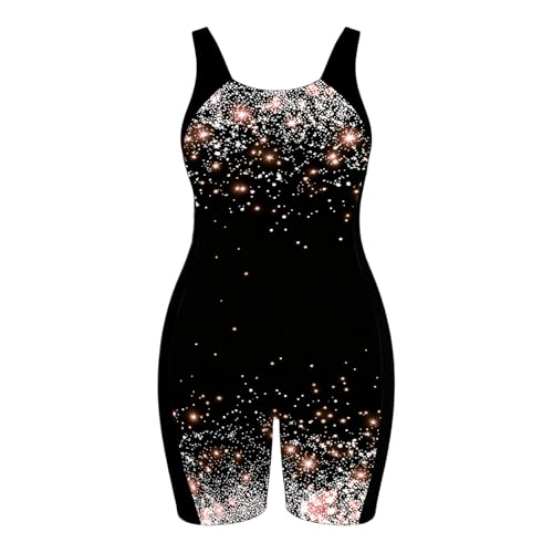 Bañador de mujer de una pieza para celebrar tus curvas con un estampado y control cómodo 2