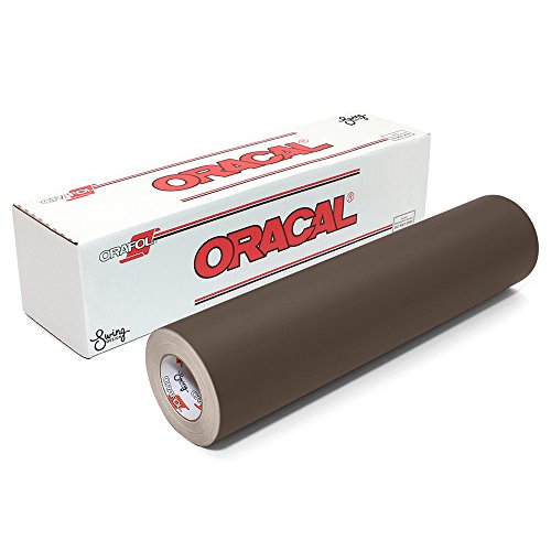 ORACAL Matte Removable 631 Adhesive Vinyl 12 X 6 Brown