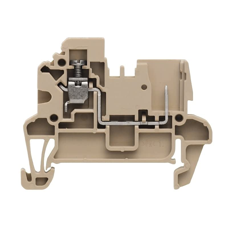 Bornes de passage WT 2.5 Weidmüller 1305330000 bloc jonction beige