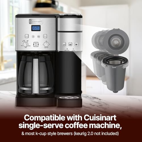 Filtre réutilisable Cuisinart SS-RFC rechargeable pour machine portion unique
