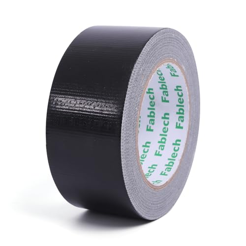 Image of 3-Pack Duct Tape Heavy Duty, 9 Mil Thickness, 2 Inch x 30 Yards, Waterproof Strong Adhesive, Flexible,No Residue, Tear by Hand, Multi-Use for Repairs, DIY, Industrial & Home (Black)