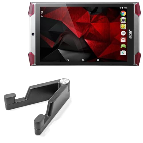 BoxWave Stand and Mount Compatible with Acer Predator 8 (GT-810) - Desktop Aluminum SoloStand, Adjustable Hands-Free Portable with Rubber Feet - Jet Black