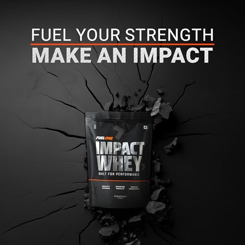 FUELONE Impact Whey Protein, Chocolate, 1kg 997.9 g - Image 3