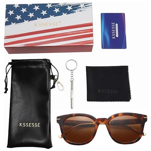 Retro Polarized Sunglasses for Women Men UV Protection Womens Mens Stylish Shades3