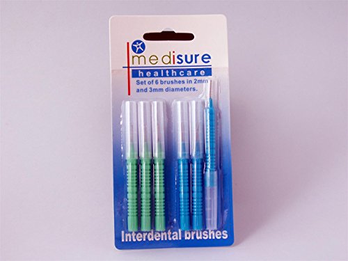 Medisure Lot de 6 brossettes interdentaires Cover