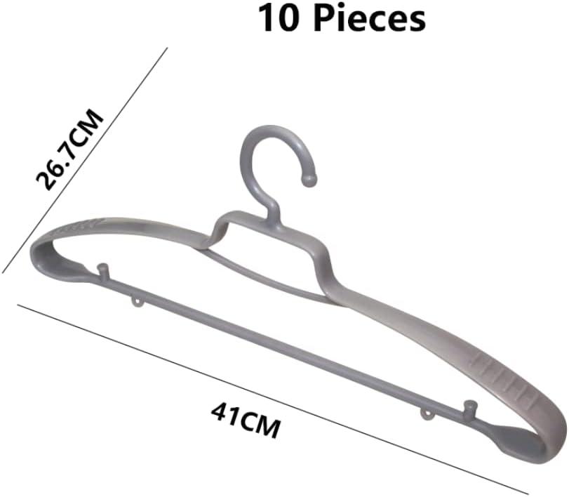 Hanger Non-Slip Coat Hanger Non-Slip Hanger Household Plastic Hanger for Clothes Durable Hangers Decorate