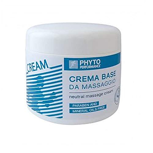 PhytoPerformance Crema per Massaggio Senza Oli, Naturale, Vegano, Senza Profumo, 500 ml, Unisex, Adulti, Sportivi, Attenti alla Salute, Con Pelle Sensibile