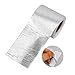 PRETYZOOM 1Roll High Temperature Aluminum Foil Tape Thermal Insulation Tape for Exhaust Ducts Dryer Vent Sealing and Industrial Use Self Adhesive Tear Resistant