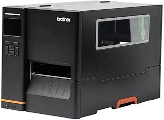 Brother TJ-4420TN Industrial Direct Thermal/Thermal Transfer Printer - Monochrome - Label Print - Ethernet - USB - Serial - Display Screen - 83.33 ft Print Length - 4.09