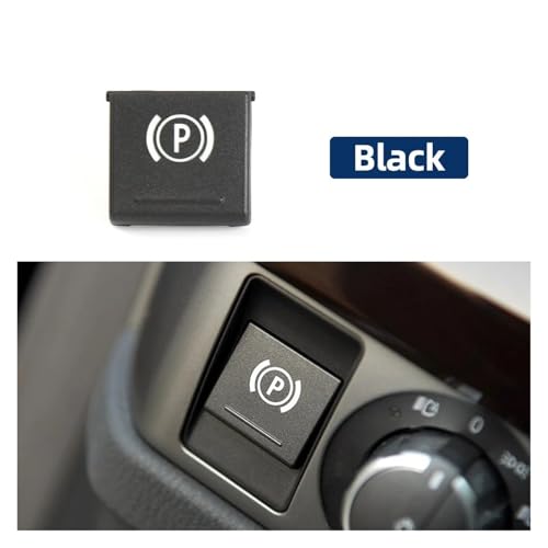 Cubierta Interruptor Botón P Freno de Mano para BMW Serie 7 E65 E66 Recambio Negro 61316949933 4