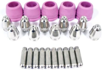 GENSSI SG-55 AG-60 Plasma Cutter Torch Consumables KIT TIPS 40 50 60 Amp 25 pcs