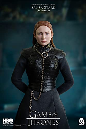 Threezero Game Of Thrones: Sansa Stark (Season 8 Version) 1:6 Scale Collectible Figure, Multicolor #TOP7