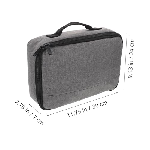Bolso de almacenamiento portátil para proyector Uonlytech con asa para transporte, funda multifuncional para proyectores, ideal para viajes y accesorios diarios miniatura 2