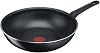 Tefal Titanium 1X SimpleCook 28 Cm Diffusion Based Wok Pan - 2100118533