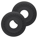 PATIKIL Deckenmedaillon, 2 Stück 12 OD x 4 ID PU Dekoratives Deckenleuchten-Medaillon Kronleuchter-Medaillon Blütenblatt Abdeckplatte für Deckenleuchtenventilatoren, Schwarz