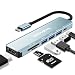 baolongking USB C Hub, 7 in 1 USB-C Multiport Adapter with 100W PD, 4K HDMI, 3 *USB-A Data Ports, SD&TF Cards for MacBook Air/Pro, iPad Pro, Chromebook, Huawei, Galaxy, Laptop, etc
