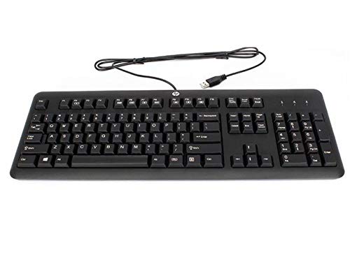 HP black keyboard KU-1156 PN 672647-003
