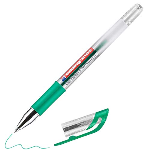 Edding 2185 Gel Ink – Rollerball Pen – 0.7 MM – Green (004) Edding 2185 Gel Ink – Rollerball Pen – 0.7 MM – Green (004)