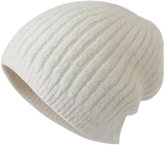 Autumn and Winter Knitted hat Cold-Proof and Warm hat Women's Wool hat