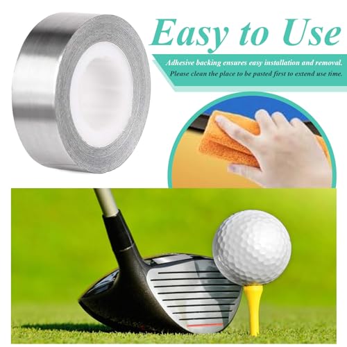 Lead Tape Golf Lead Tape 1/2" x 100" Golf Lead Weights Tape Pickleball Lead Tape Self Adhesive Lead Tape Pickleball Lead Tape, Tennis Lead Tape, Golf Accessories. - Image 6