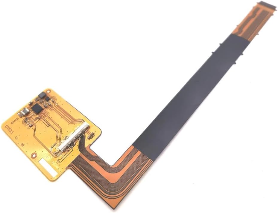 Replacement Shaft Rotating LCD Flex Cable with Socket, Camera Screen Cable Repairing Kit for Nikon Z6II Z7II Digital Camera