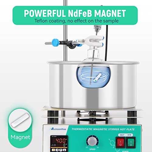 image for Mxmoonfree Digital Magnetic Stirrer Hot Plate with Constant Temperatur