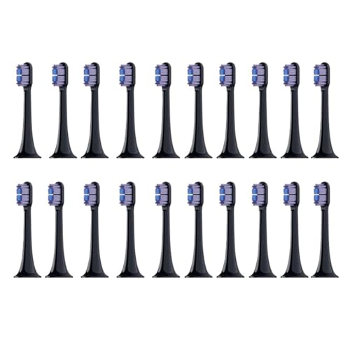 Xiaomi�ƌ݊�������AMijia�ƌ݊�������AT700�����p���u���V�w�b�h�\�j�b�N�G���N�g���b�N�A�u���V�w�b�h(Black purple-20pcs)