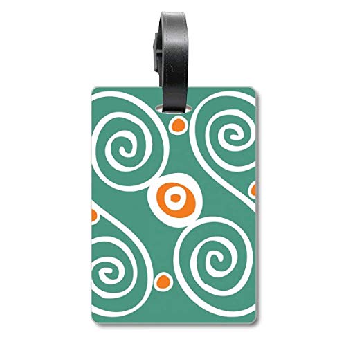 Étiquette d'identification pour sacs de croisière Tourister motif plantes Mexique totems
