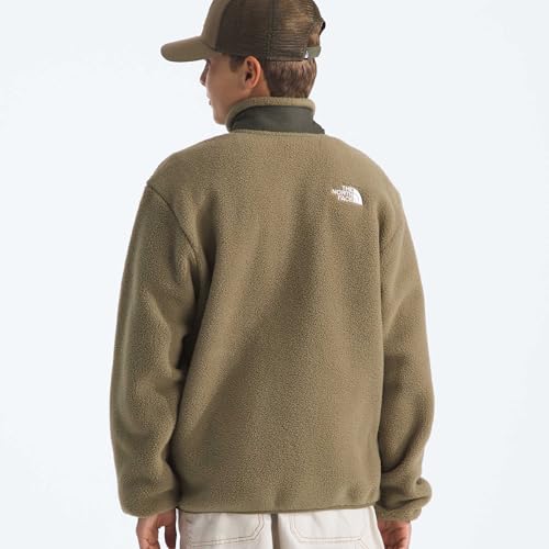 Image of THE NORTH FACE Boys' Yumiori Full Zip Jacket | Lightweight Fleece Coat, Embroidered Logo & Zip Chest Pocket