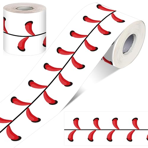 65Ft Baseball Bulletin Board Borders Sport Theme Bulletin Board Trim for Sport Party School Classroom Office Chalkboard Decoration