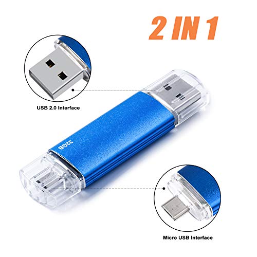 Micro USB Flash Drive 32G OTG Memory Stick for Android Smart Phone, Vansuny