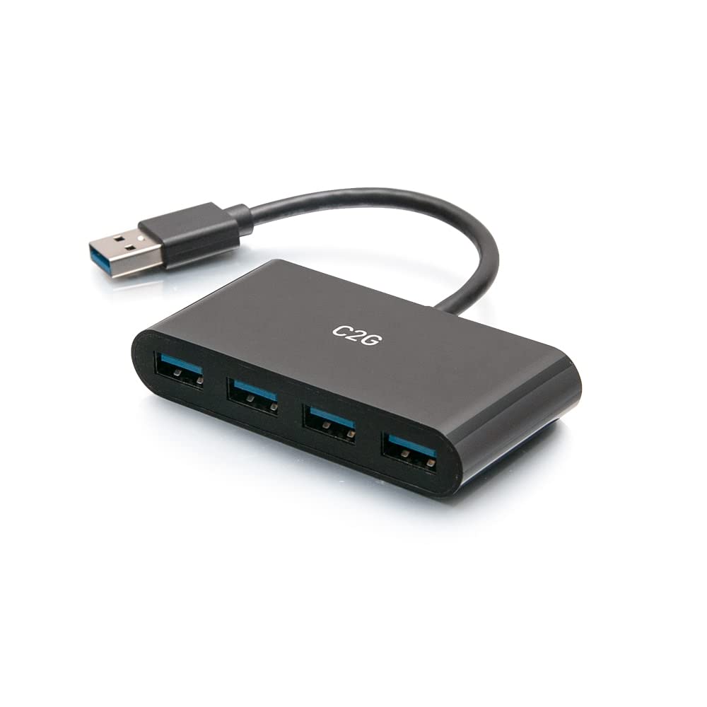 C2g 4-Port Usb Hub - Usb 2.0 Hub - Usb Multiport Hub - 480Mbps - Hub