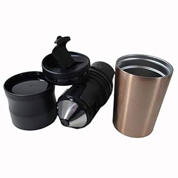 マクロス電動式 オールインワン コーヒーメーカー caf?ravel カフェラベル ブラック (豆を挽く、ドリップ、飲むがこれ一台で) MEK-62 Amazon | マクロス電動式 オールインワン コーヒーメーカー caf