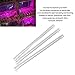 Solar Spot Lights, 10w Bright Solar Powered Grow Light LED Plant Grow Light Strip Growing Lamps for Balcony Greenhouse Vegetables Flowers (30w)