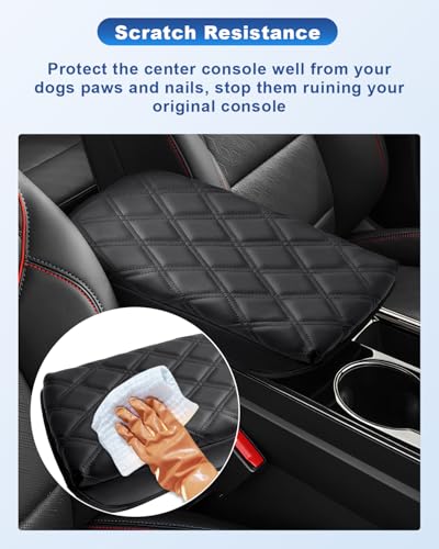 Image of CDEFG for 2025 2026 Equinox Center Console Cover for 2025 2026 Chevrolet Equinox Accessories Armrest Cover 2025 Equinox Middle Console Pad 2026 Equinox 2025 Arm Rest Cushion