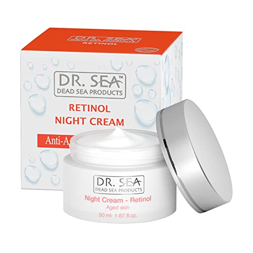 Dr. Sea Retinol Nachtcreme, Kollagen, Hyaluron, Anti-Aging, gegen Falten, 50 ml Cover