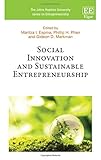 Social Innovation and Sustainable Entrepreneurship (Johns Hopkins University series on Entrepreneurship)