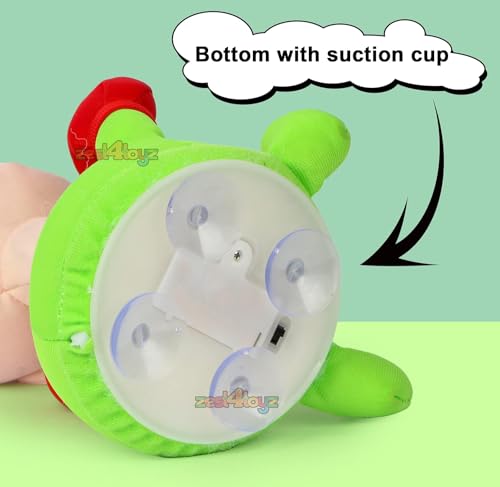 Image of Zest 4 Toyz Punching Bag Toy for Kids Punch Me Anti Stress Funny Screaming Boxing Toys with Suction Cup Battery Operated Desktop Stress Relief Toy for Boys Girls Pack of 1 (Random Color)