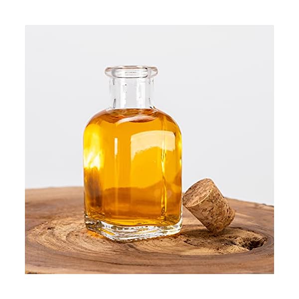 SUPERBUTELKI.PL Glasflaschen Zum Befüllen 50ml Quadra 10 Stücke, Elegantes und modernes Glas, Zur Aufbewahrung von Wein… – Bild 5