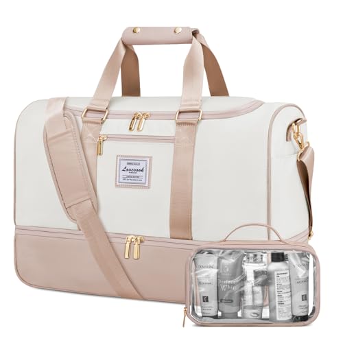 LOVEVOOK Reisetasche Damen, 37L Weekender Travel Bag Kliniktasche Geburt...