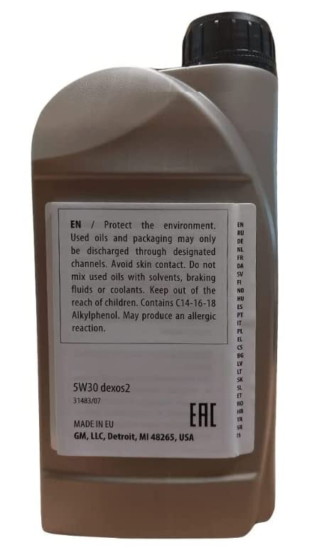 Olio motore Opel GM 5W30 LT. 4